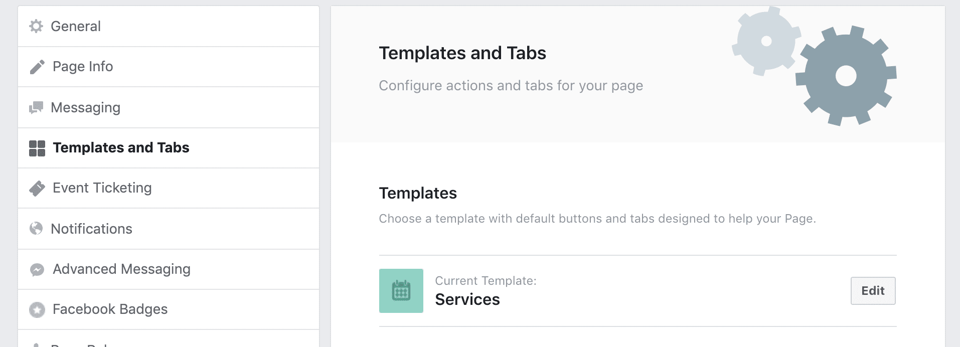 Facebook Templates and Tabs